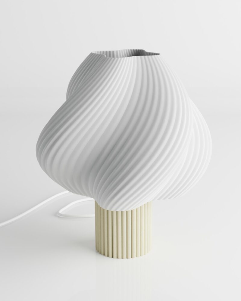 Beżowa lampa Softis – jak miękka chmura w neutralnym kolorze
